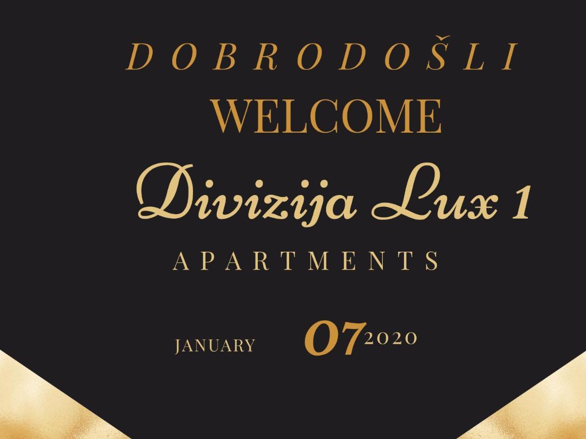Divizija Lux Apartments Belgrado Exterior foto